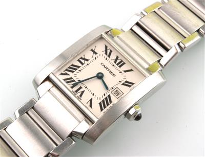 cartier tank zeiger