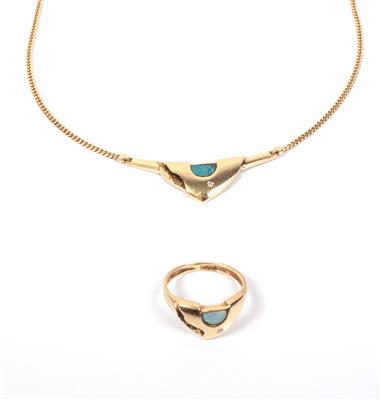 Diamantdamenschmuckgarnitur - Jewellery