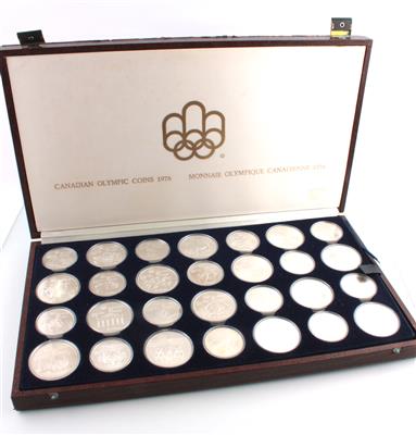 Canadian Olympic Coins 1976 - Schmuck und Uhren Onlineauktion