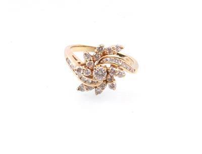 Brillant Ring zus. ca.0,70 ct - Jewellery