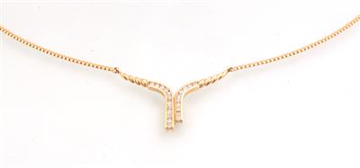 Brillant Collier ca. 0,40 ct - Klenoty