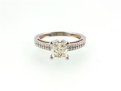 Diamant-Billantring zus. ca. 1,65 ct - Christmas auction II