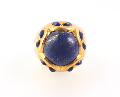 Lapis-Lazuli Ring - Schmuck und Uhren