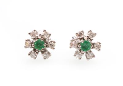 Smaragd Diamantohrschrauben - Jewellery and watches