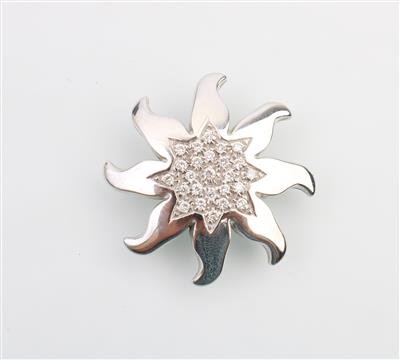 Brillant Anhänger zus. ca. 0,25 ct - Schmuck und Uhren