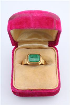 Smaragd Ring ca. 1,80 ct - Jewellery and watches