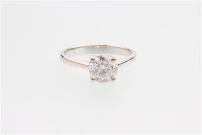 Solitärring ca. 0,95 ct - Jewellery and watches