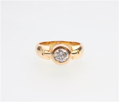 Solitärring ca. 0,65 ct - Jewellery and watches