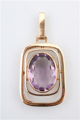 Amethystangehänge - Schmuck und Uhren