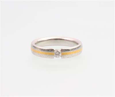 Brillant Ring 0,12 ct - Schmuck und Uhren