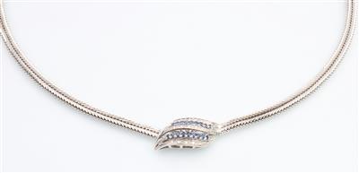 Saphir Diamant Collier - Jewellery and watches