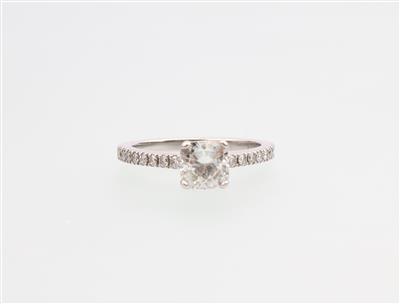 "Tiffany  &  Co" Brillant Diamantring zus. ca. 1,25 ct - Osterauktion