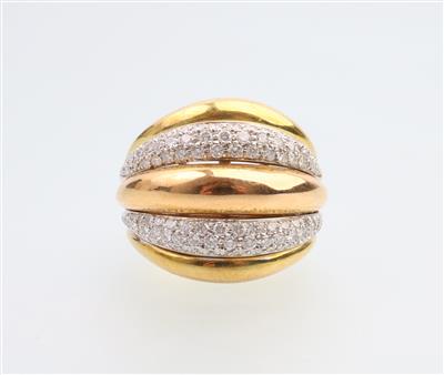 Brillant Ring zus. ca. 1,20 ct - Easter Auction