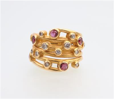 Turmalin Brillant Ring - Easter Auction