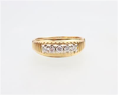 Brillant Ring zus. ca. 0,25 ct - Schmuck und Uhren