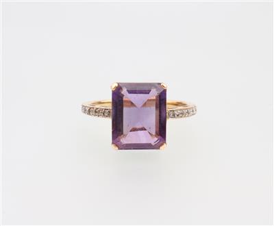 Amethyst Ring - Schmuck und Uhren