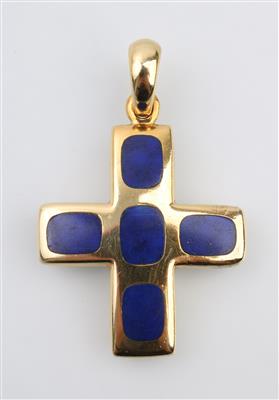 Lapis Lazuli Kreuz - Jewellery and watches