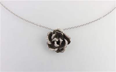 Camilli Brillant Collier Black Rose - Jewellery and watches