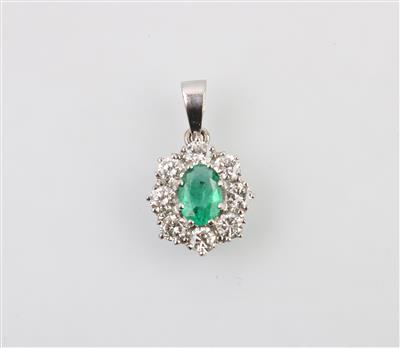 Brillantanhänger zus. ca. 0,55 ct - Schmuck und Uhren