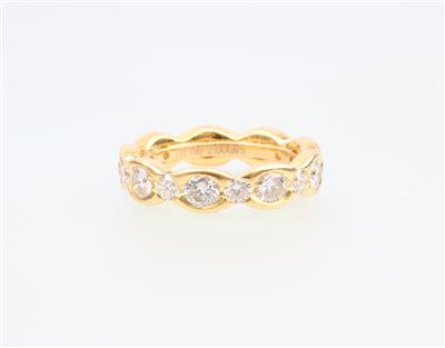 Brillant Memoryring zus. 2 ct - Weihnachtsauktion Juwelen und Schmuck