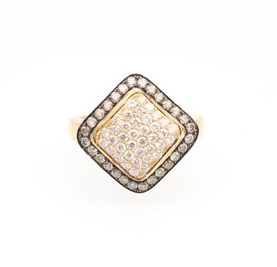 Brillantring zus. ca. 1,15 ct - Klenoty