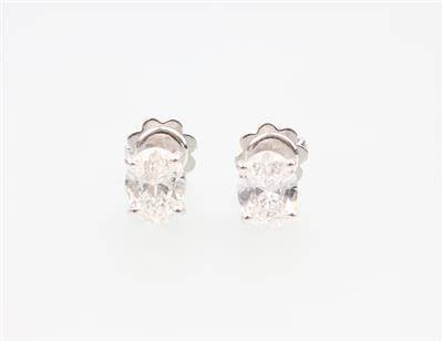 Diamant Ohrstecker zus. ca. 1,50 ct - Weihnachtsauktion Juwelen und Schmuck