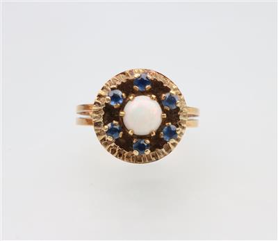 Opal Saphir Ring - Jewellery and watches