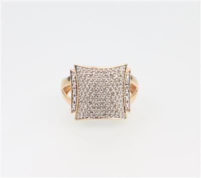 Diamant Ring zus. ca. 0,50 ct - Gioielli e orologi