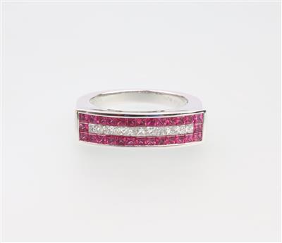 Diamant Rubin Ring - Jewellery and watches