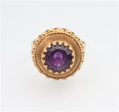 Amethyst Damenring - Schmuck und Uhren