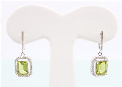 Peridot Brillant Ohrgehänge - Jewellery and watches