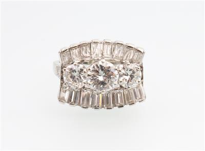 Brillant Diamant Ring - Klenoty