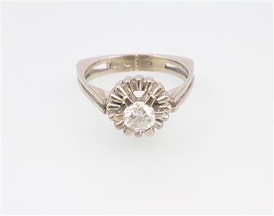 Brillant Ring zus. ca. 0,45 ct - Jewellery and watches