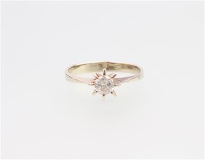 Solitärring ca. 0,35 ct - Schmuck und Uhren