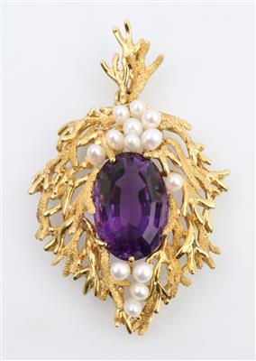 Amethyst Anhänger - Jewellery and watches