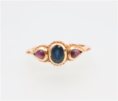 Saphir Rubin Ring - Jewellery and watches