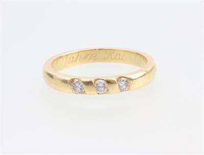 Brillant Ring zus. 0,21 ct - Gioielli e orologi