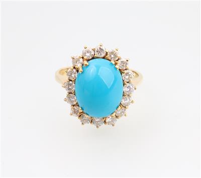 Brillant Ring zus. ca. 0,80 ct - Schmuck und Uhren