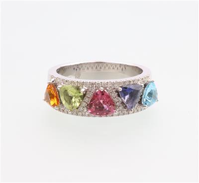 Brillant Schmuckstein Ring - Schmuck und Uhren