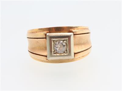Altschliffbrillant Ring ca. 0,30 ct - Jewellery and watches