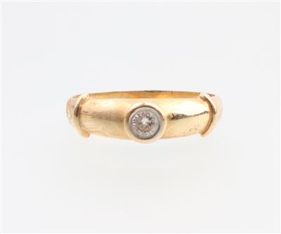 Brillant Ring ca. 0,10 ct - Gioielli
