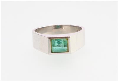 Smaragd Ring - Schmuck und Uhren