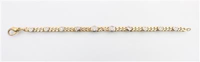 Brillant Diamant Armkette zus. ca. 1,20 ct - Schmuck und Uhren