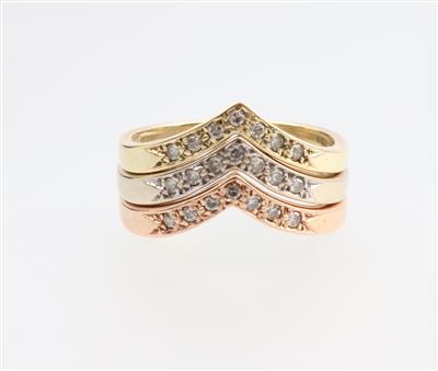 Diamant Ringset - Jewellery and watches