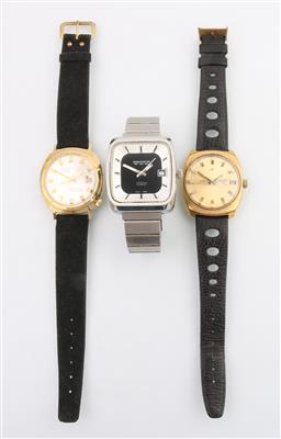 3 Armbanduhrern - Schmuck und Uhren