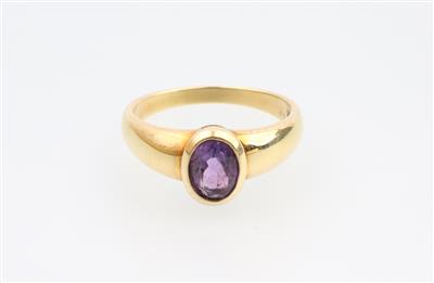 Amethyst Ring - Klenoty a Hodinky