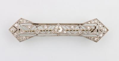 Diamant Brosche - Vánoční aukce - Stříbro, sklo, porcelán, Moderní umění grafika, koberce