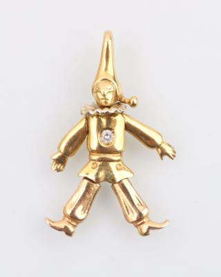 Brillant Anhänger Clown - Jewellery and watches