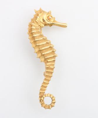 Brosche "Seepferdchen" - Jewellery and watches
