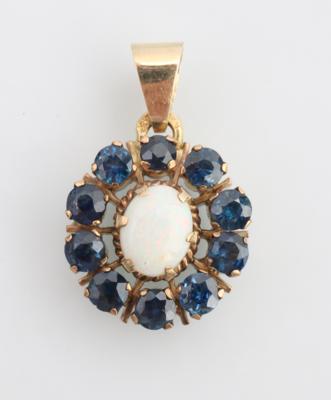 Saphir Opal Anhänger - Jewellery and watches